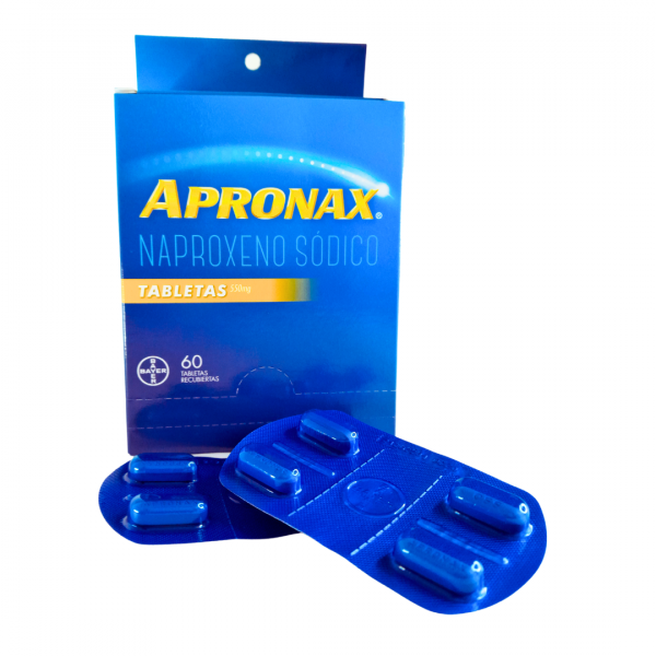 APRONAX - NAPROXENO SODICO 550 mg - CJA x 60 TAB