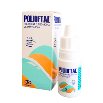  POLIOFTAL - POLIMI B + NEOMI + DEXAM - GTO x 5 mL GTS