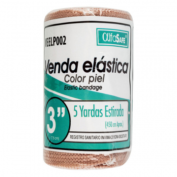 VENDA ELASTICA 3" x 5 yd - UNIDAD