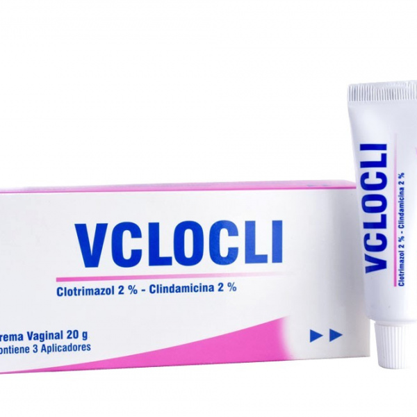 VCLOCLI - CLOTRIM 2% + CLINDA 2% TBO x 20 g CREMA VAGINAL