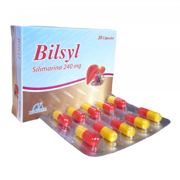 BILSYL - SILIMARINA 240 mg - CJA x 20 CAP