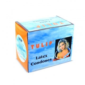  TULIP - CONDONES DE LATEX - CJA x 20 DISPLAY x 3 UND