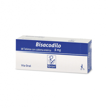  BISACODILO 5 mg - CJA x 100 TAB