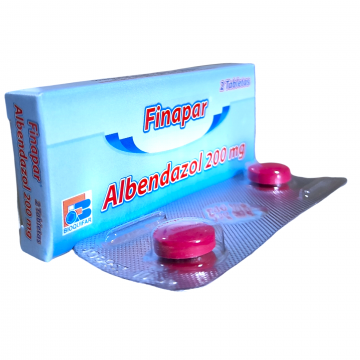 FINAPAR 200 MG CAJA X 2 TAB