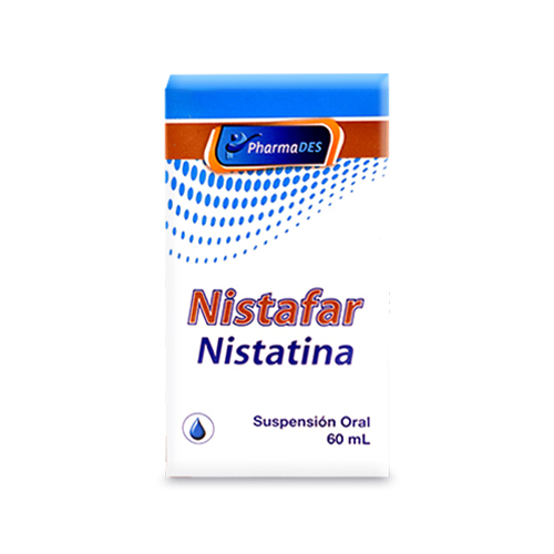 NISTAFAR - NISTATINA 100.000 UI / mL - FCO x 60 mL