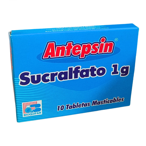  ANTEPSIN - SUCRALFATO 1g - CJA x 10 TAB