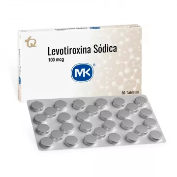  LEVOTIROXINA 100 mcg - CJA x 30 TAB