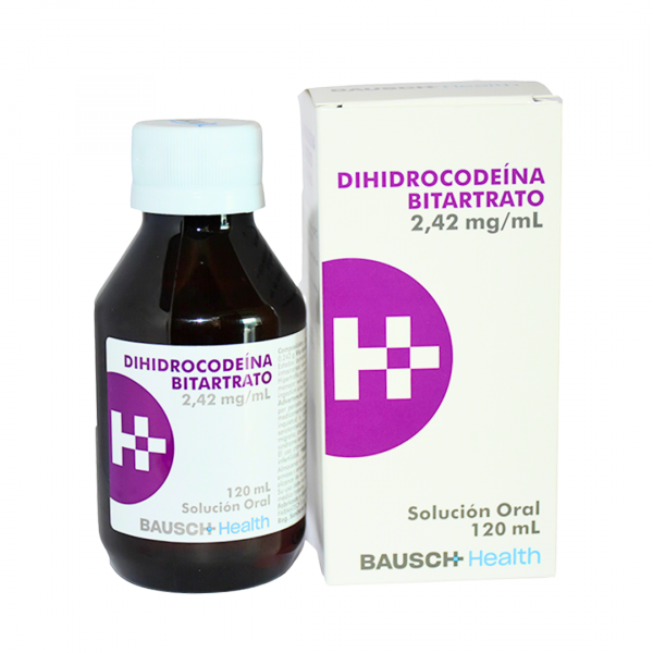  DIHIDROCODEINA 2.42 mg / mL - FCO x 120 mL