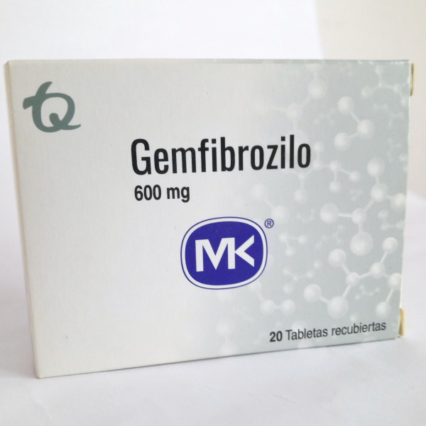  GEMFIBROZILO 600 mg - CJA x 20 TAB