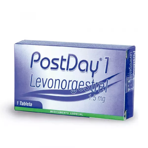 POSTDAY - LEVONORGESTREL 1.5 mg - CJA x 1 TAB