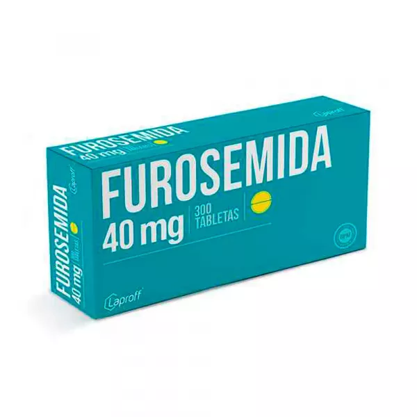  FUROSEMIDA 40 mg - CJA x 300 TAB