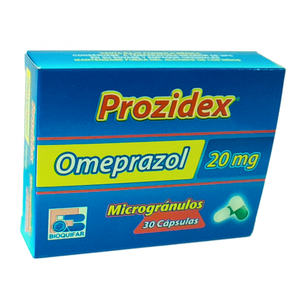  PROZIDEX - OMEPRAZOL 20 mg - CJA x 30 CAP