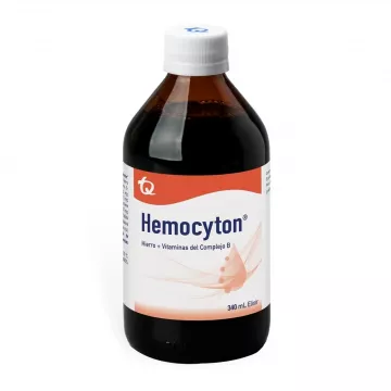  HEMOCYTON - HIERR + COMPL B - FCO x 340 mL