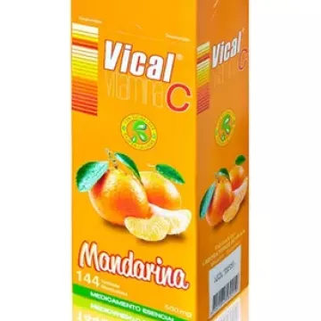  VICAL MANDARINA - VITAMINA C 500 mg - CJA x 144 TAB