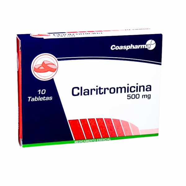 CLARITROMICINA 500 mg - CJA x 10 TAB