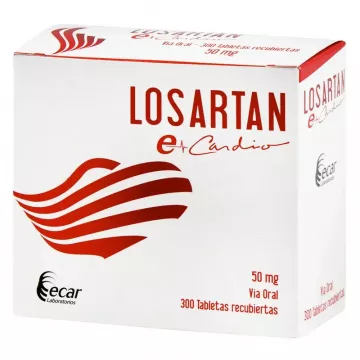 LOSARTAN 50 mg - CJA x 300 TAB