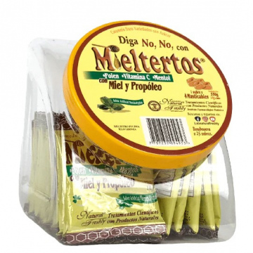 MIELTERTOS NOCHE PANELA-LIMON - BOMBONERA x 25 SOB x 15 g