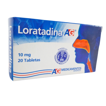 LORATADINA 10 mg - CJA x 20 TAB