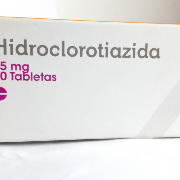 HIDROCLOROTIAZIDA 25 mg - CJA x 30 TAB