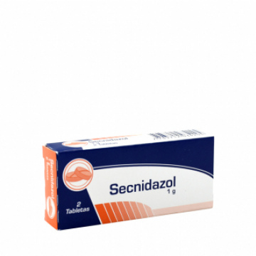  SECNIDAZOL 1 g - CJA x 2 TAB