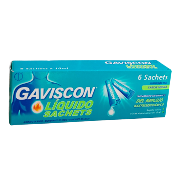 GAVISCON LIQUIDO - CJA x 6 SACHETS x 10 mL