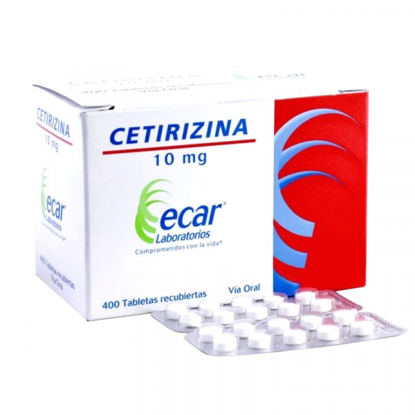  CETIRIZINA 10 mg - CJA x 400 TAB