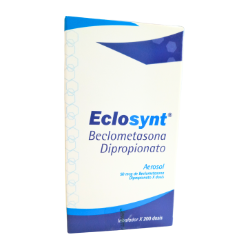  ECLOSYNT - BECLOMETASONA 50 mcg - INHAL x 200 DOSIS