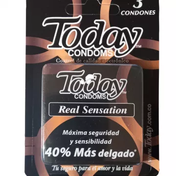 TODAY CONDON REAL SENSATION - PTE X 3 UND