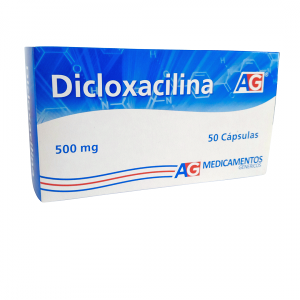 DICLOXACILINA 500 mg - CJA x 50 CAP
