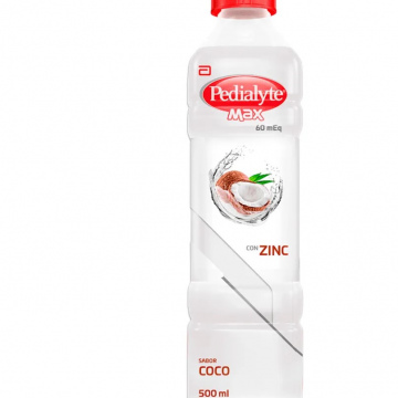 PEDIALYTE MAX 60 ZINC COCO - FCO x 500 mL