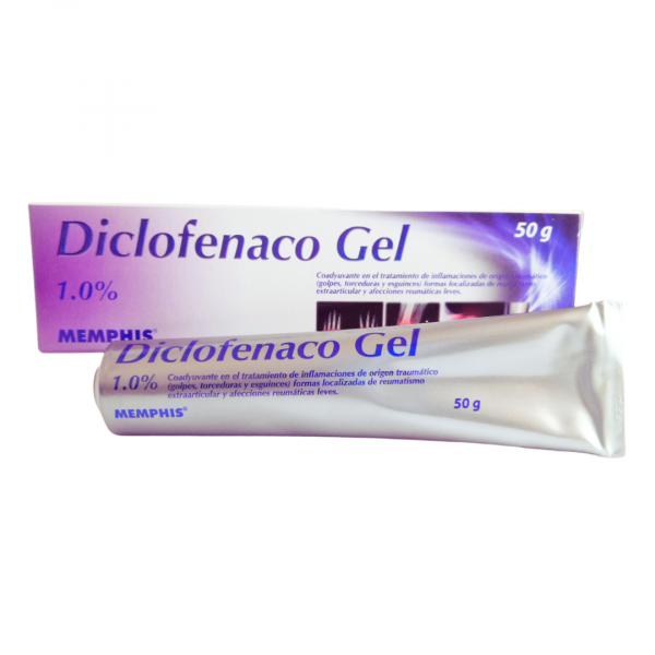  DICLOFENACO 1% - TBO x 50 g GEL