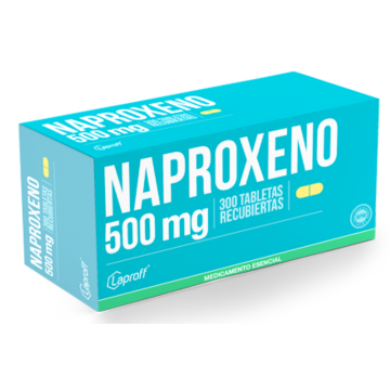 NAPROXENO 500 mg - CJA x 300 TAB