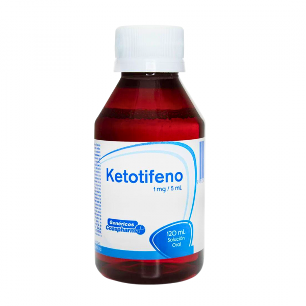  KETOTIFENO 1 mg / 5 mL - FCO x 120 mL
