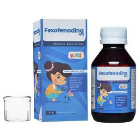  FEXOFENADINA HCL 30 mg/5 mL - FCO x 120 mL SUSP