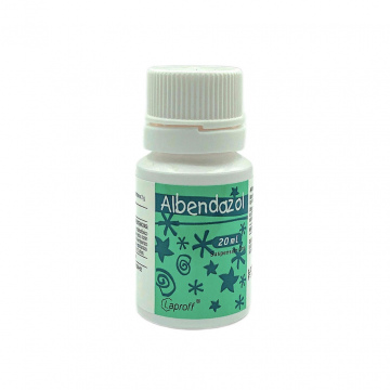  ALBENDAZOL 2% - FCO x 20 mL SUSP ORAL