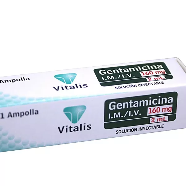 GENTAMICINA 160 mg / 2 mL x 1 AMP