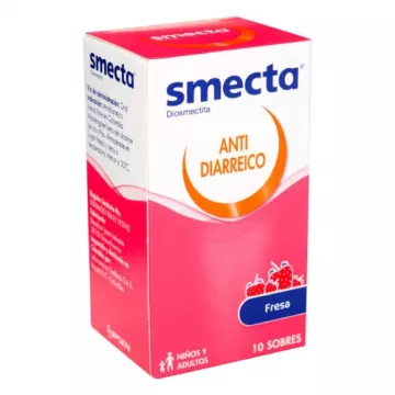  SMECTA FRESA - DIOSMECTITA 3 g - 10 SOB x 3.76 g