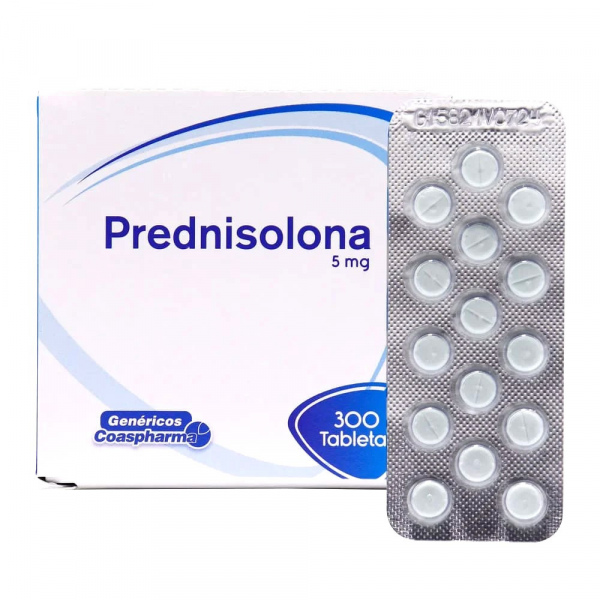  PREDNISOLONA 5 mg - CJA x 300 TAB