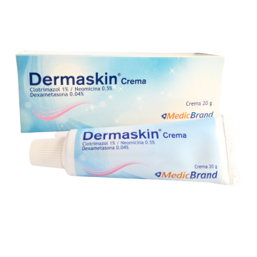 DERMASKIN - CLOTR 1 % + NEO 1 % + DEXA 0.04 % - TBO x 20 g CREMA