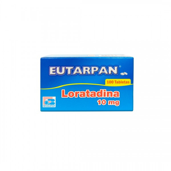  EUTARPAN - LORATADINA 10 mg - CJA x 10 TAB
