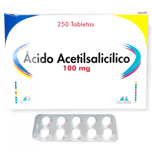  ACIDO ACETIL SALICILICO 100 mg - CJA x 250 TAB