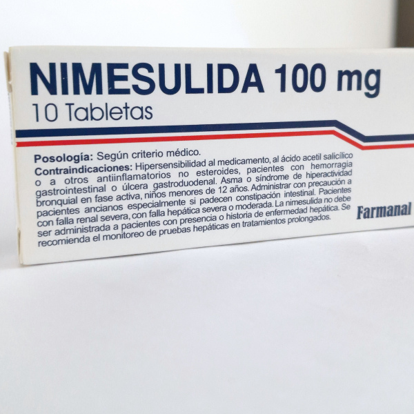  NIMESULIDA 100 mg - CJA x 10 TAB