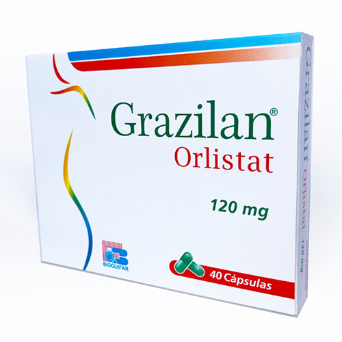  GRAZILAN - ORLISTAT 120 mg - CJA x 40 CAP