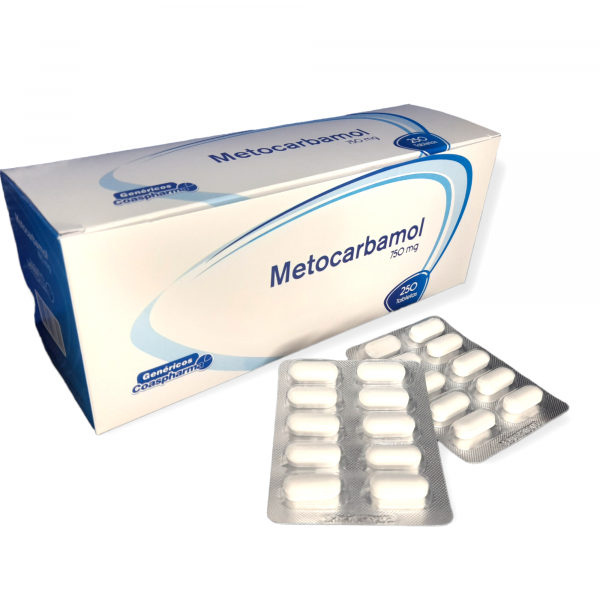  METOCARBAMOL 750 mg - CJA x 250 TAB