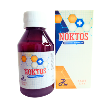  NOKTOS ADULTOS - BROMHEXINA + GUAYACOLATO - FCO x 120 mL JBE