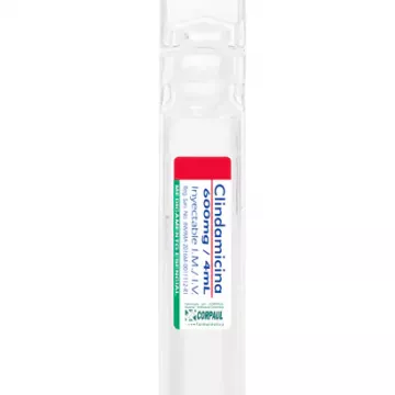 CLINDAMICINA 600 mg / 4 mL - INYECTABLE x 1 AMP