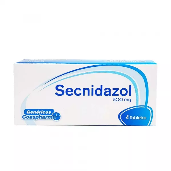  SECNIDAZOL 500 mg - CJA x 4 TAB