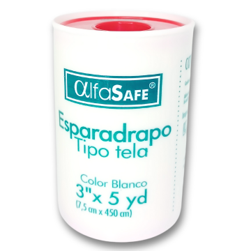  ESPARADRAPO TELA BLANCO 3" x 5 yd - UNIDAD