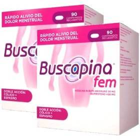  BUSCAPINA FEM - HIOS 20 mg + IBUP 400 mg - CJA X 90 COMPR