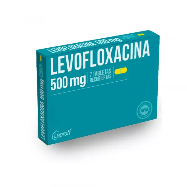 LEVOFLOXACINA 500 mg - CJA x 7 TAB